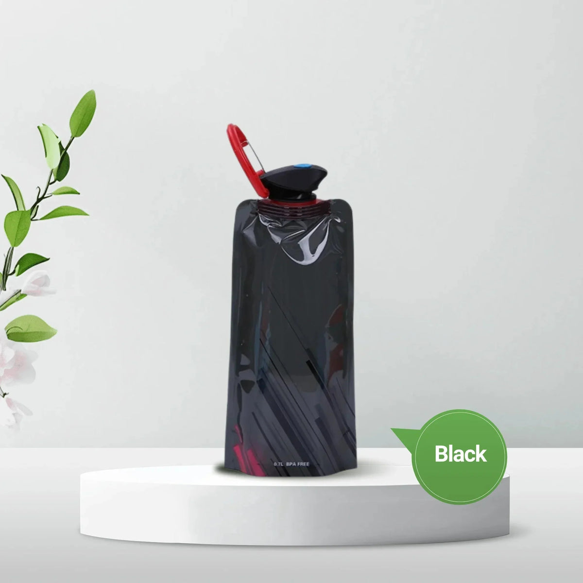 Reusable Foldable Water Bottle – 700ml Camping Flask
